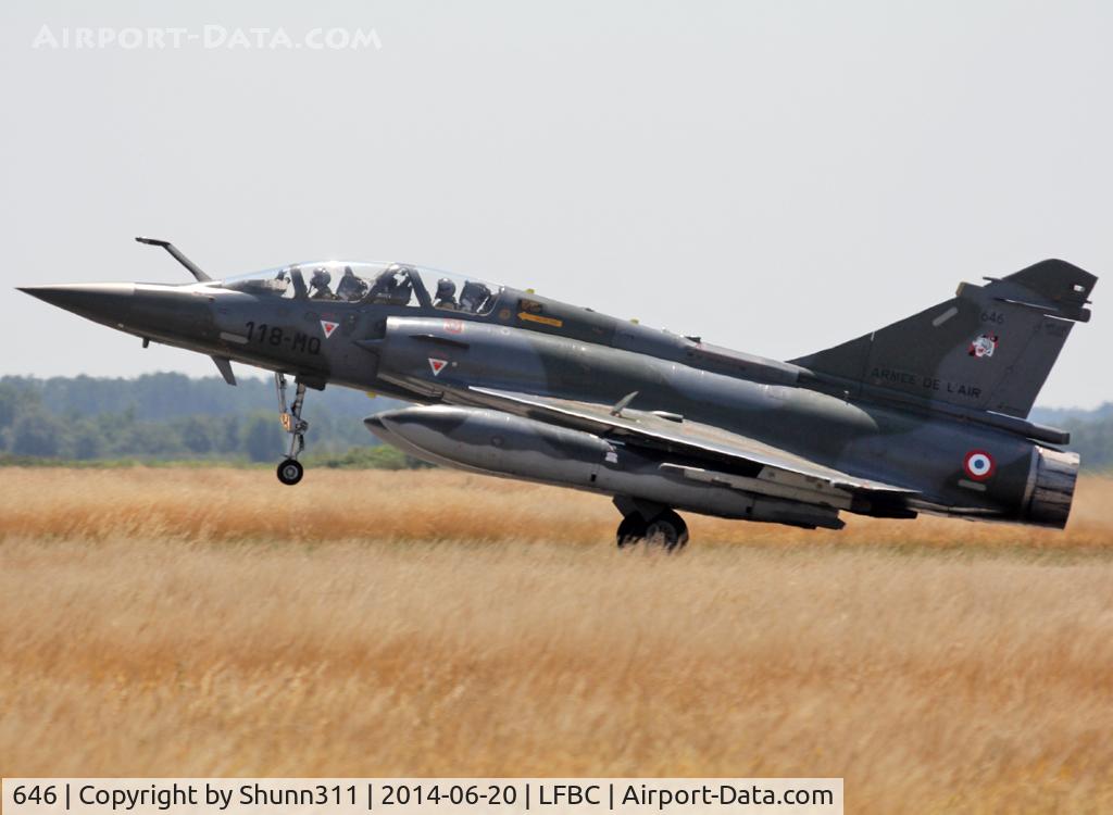646, Dassault Mirage 2000D C/N 646, Participant of the Cazaux Spotterday 2014