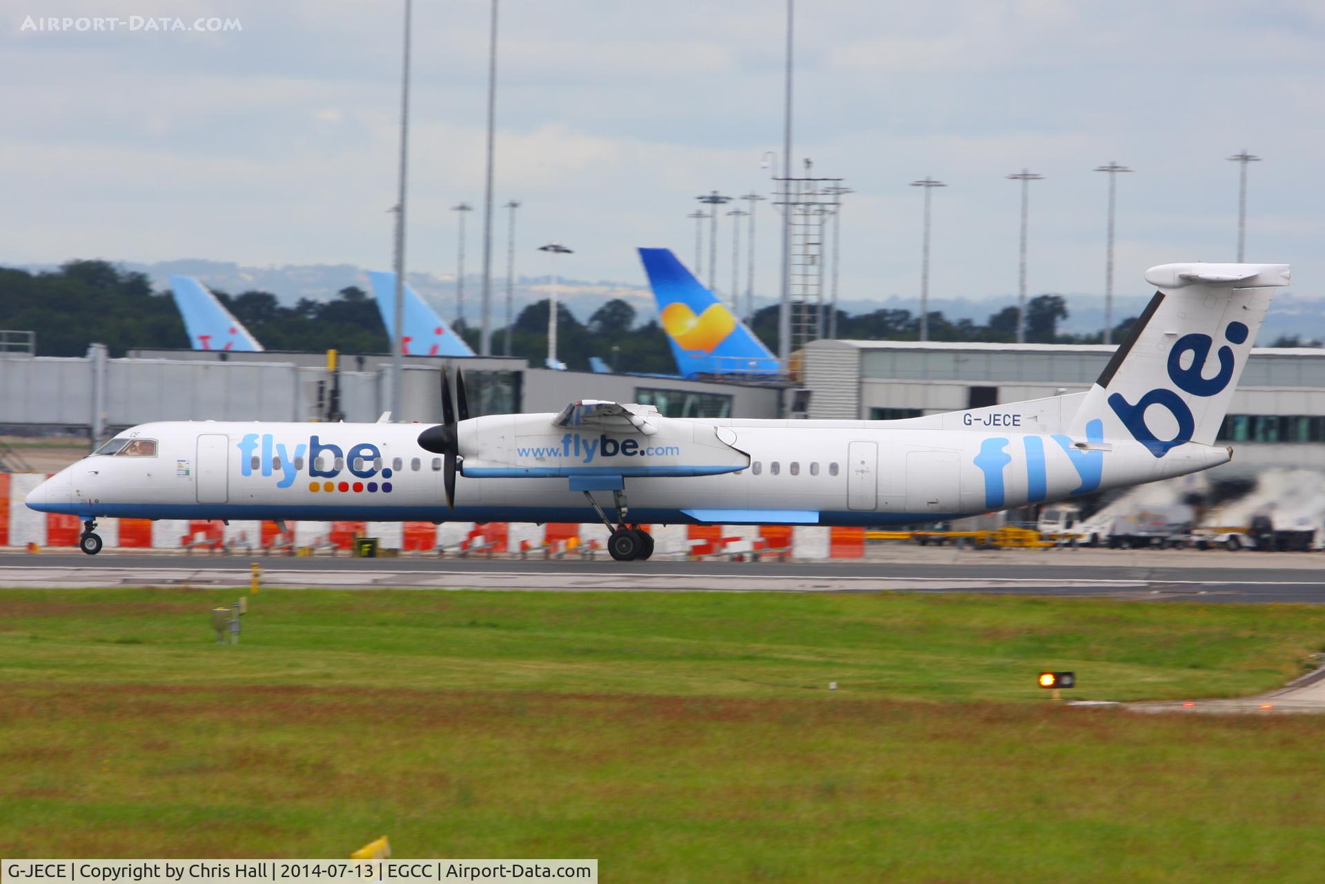 G-JECE, 2004 De Havilland Canada DHC-8-402Q Dash 8 C/N 4094, flybe