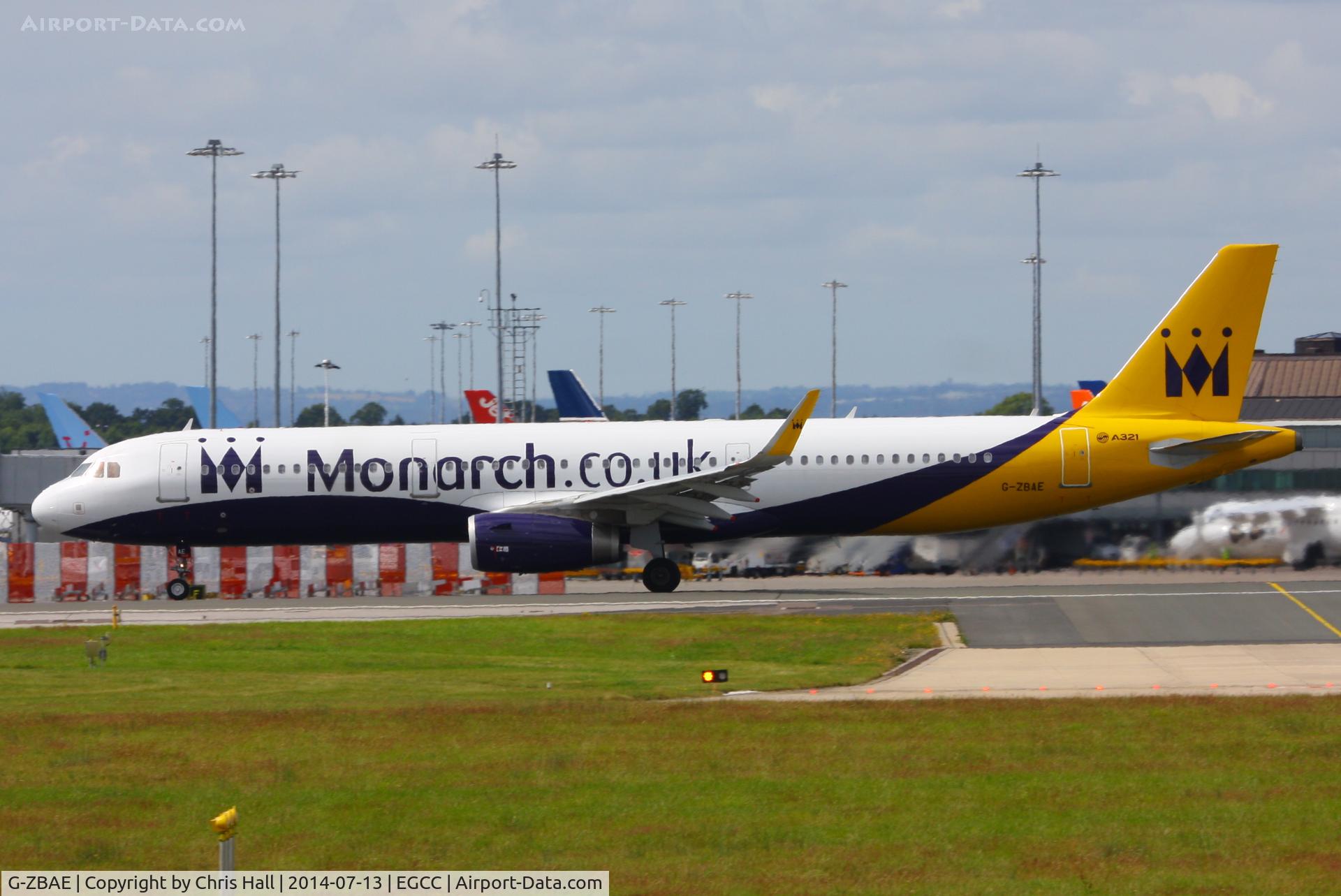 G-ZBAE, 2013 Airbus A321-231 C/N 5606, Monarch