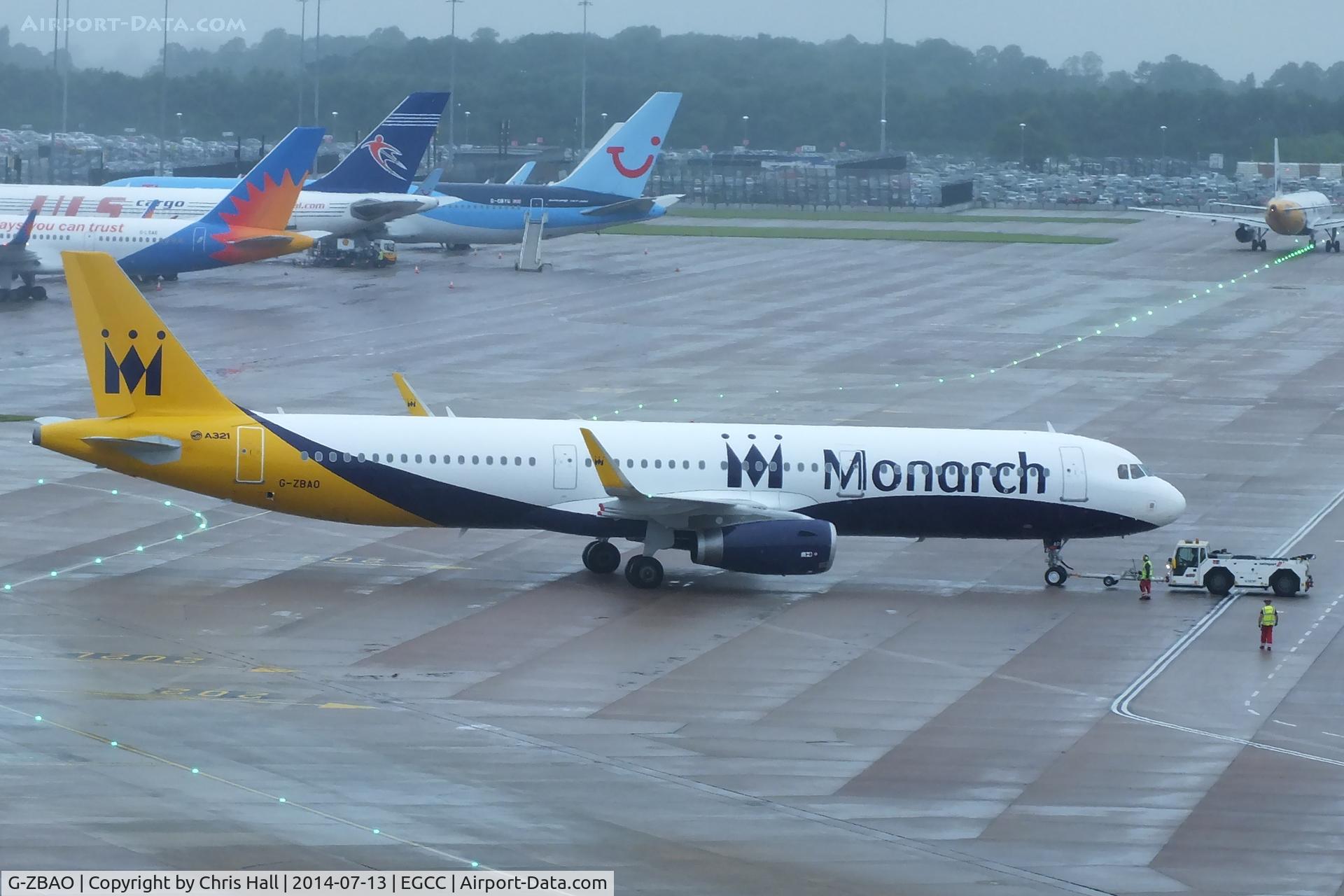G-ZBAO, 2014 Airbus A321-231 C/N 6126, Monarch