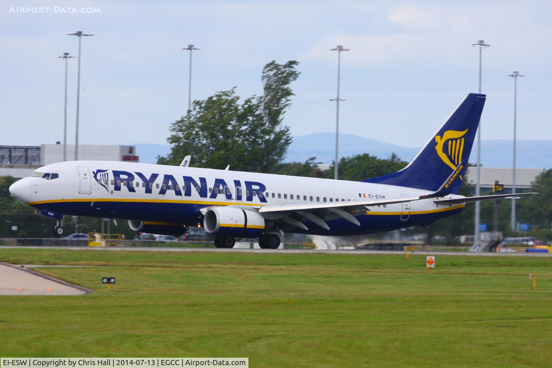 EI-ESW, 2011 Boeing 737-8AS C/N 34997, Ryanair