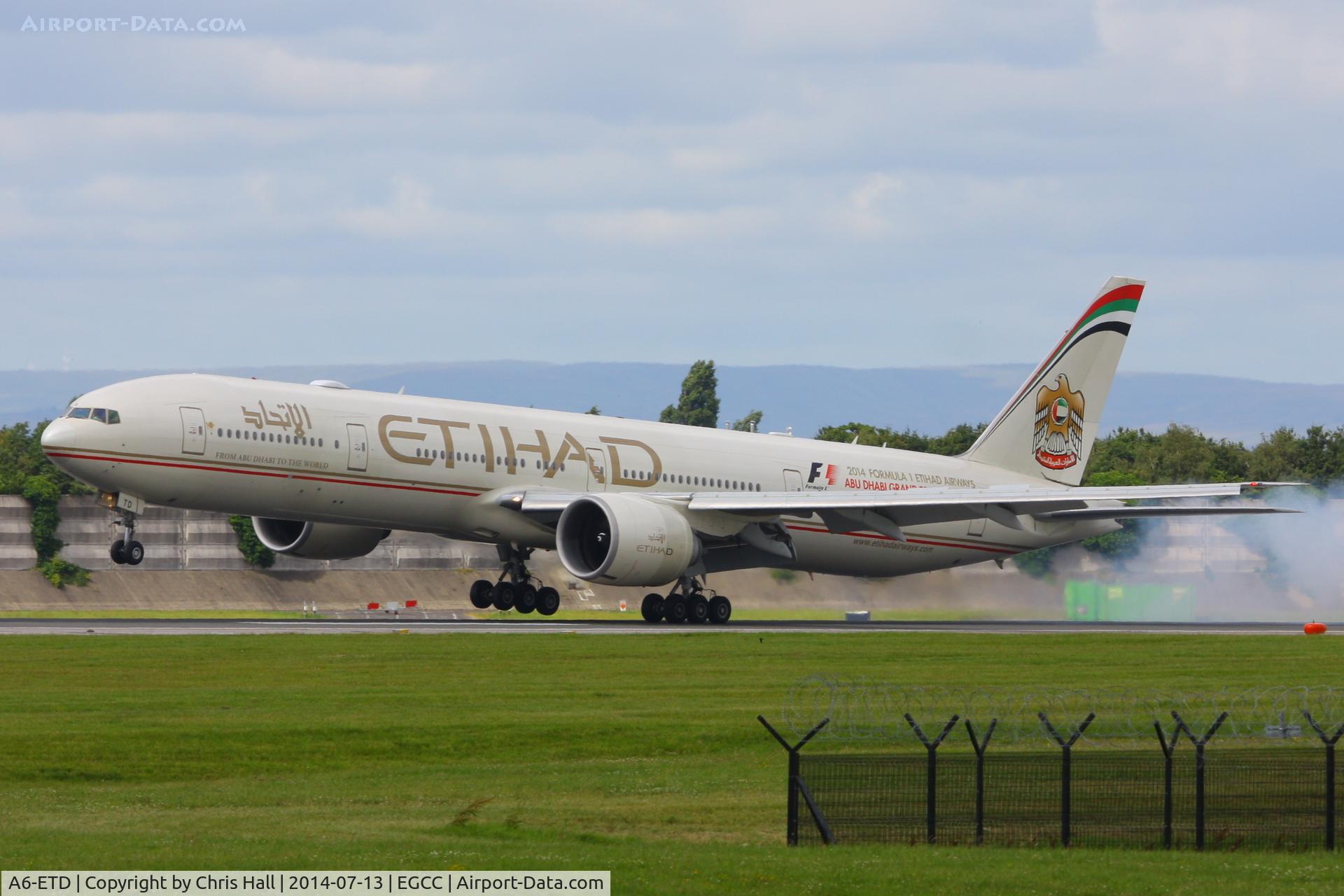 A6-ETD, 2006 Boeing 777-3FX/ER C/N 34600, Etihad