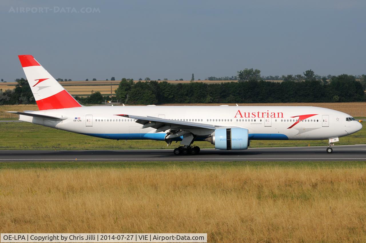 OE-LPA, 1997 Boeing 777-2Z9/ER C/N 28698, Austrian Airlines