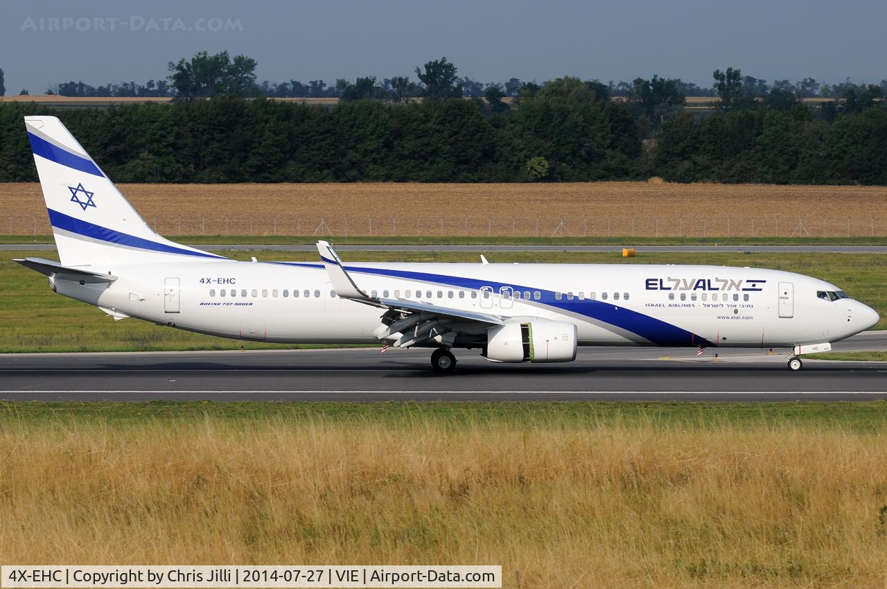 4X-EHC, 2014 Boeing 737-958/ER C/N 41554, El Al