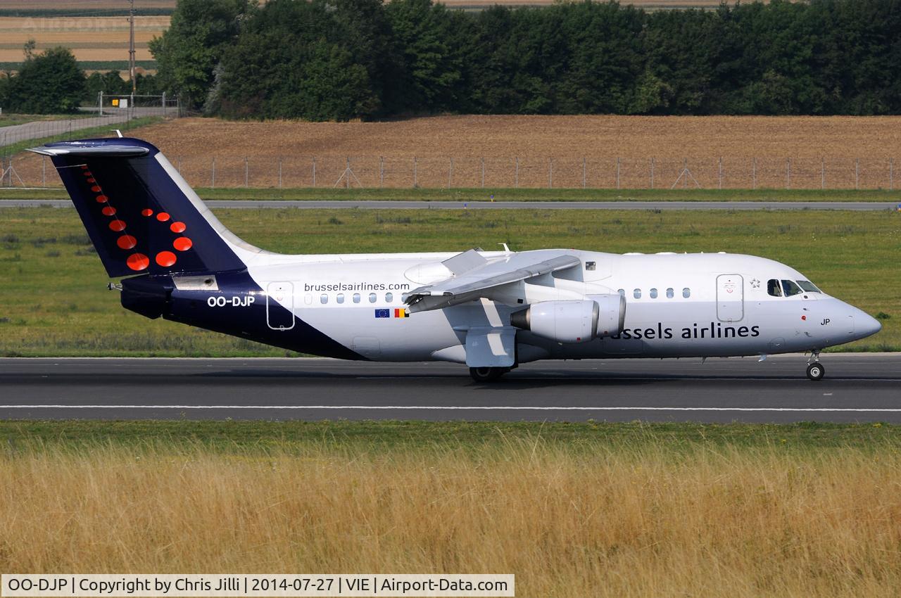 OO-DJP, 1996 British Aerospace Avro 146-RJ85 C/N E.2287, Brussels Airlines