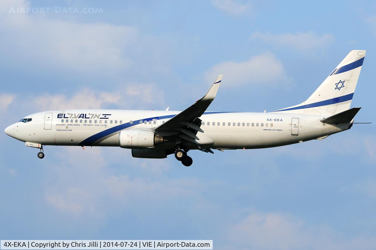 4X-EKA, 1999 Boeing 737-858 C/N 29957, El Al