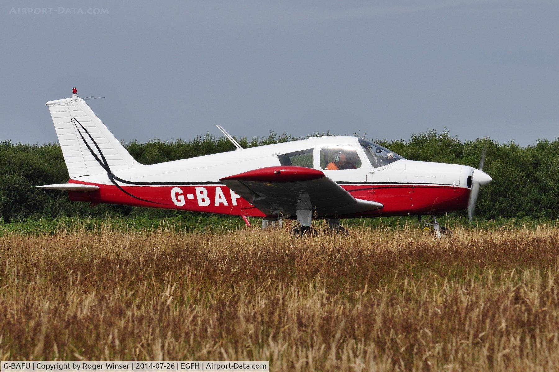 G-BAFU, 1965 Piper PA-28-140 Cherokee C/N 28-20759, Visiting Cherokee.