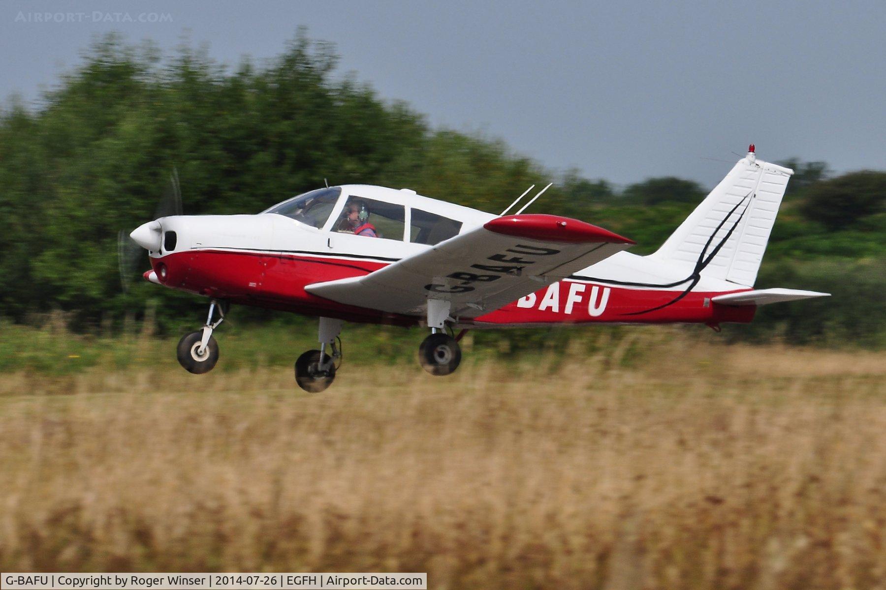 G-BAFU, 1965 Piper PA-28-140 Cherokee C/N 28-20759, Visiting Cherokee.