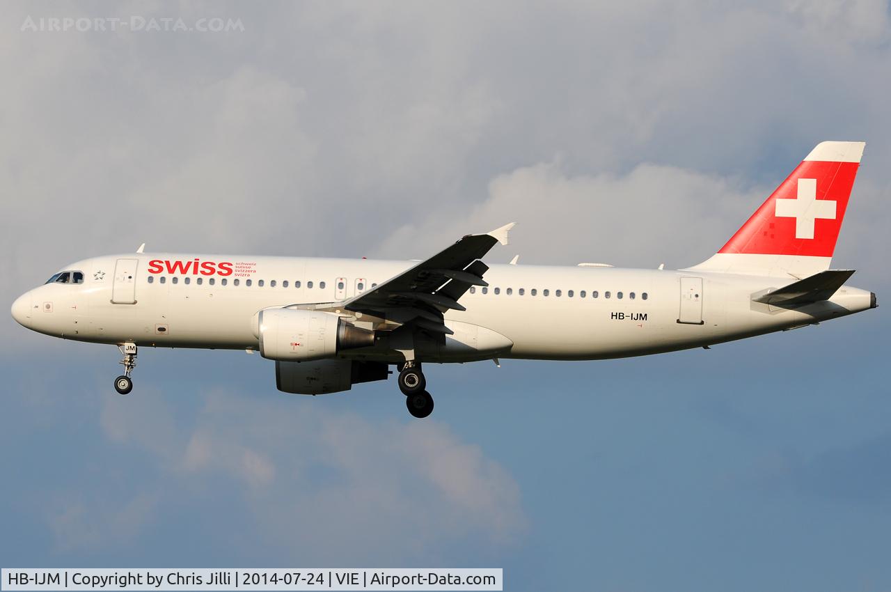 HB-IJM, 1996 Airbus A320-214 C/N 635, Swiss