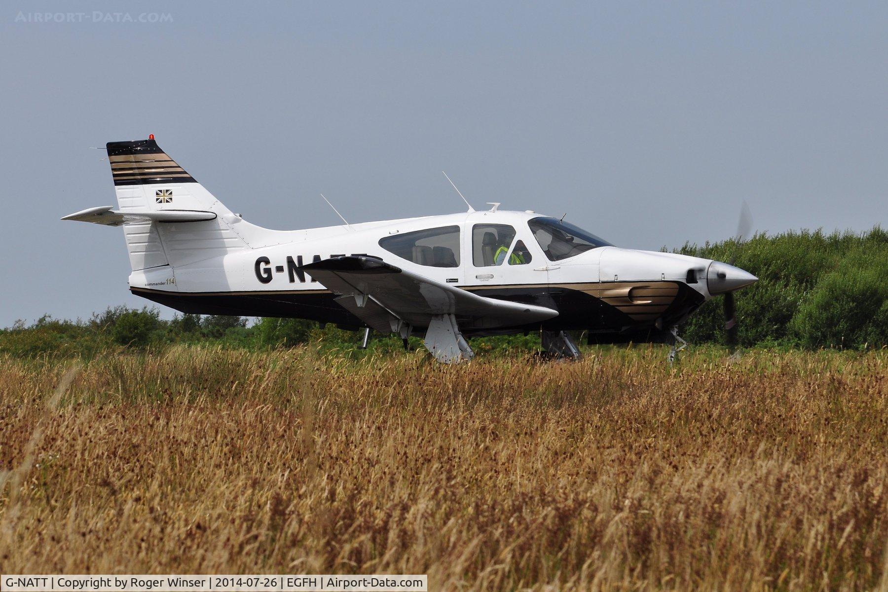 G-NATT, 1979 Rockwell Commander 114A C/N 14538, Visiting Commander 114.