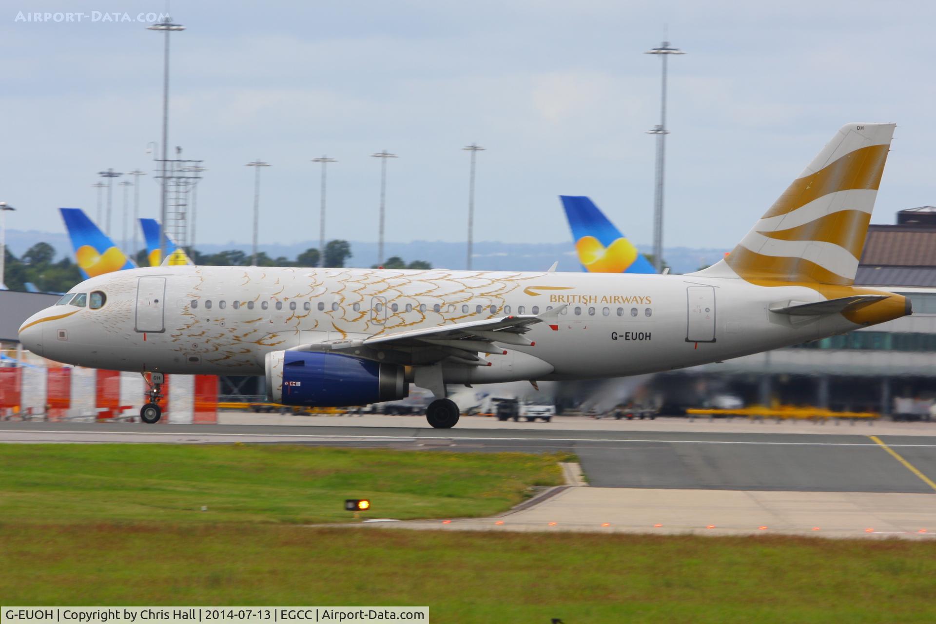 G-EUOH, 2001 Airbus A319-131 C/N 1604, British Airways