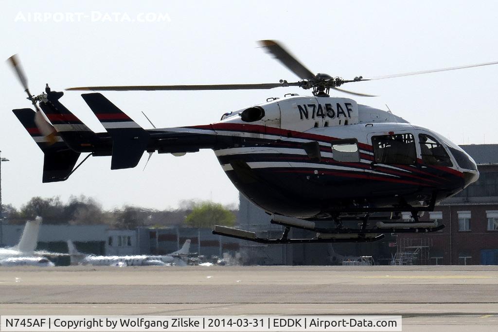 N745AF, Eurocopter-Kawasaki EC-145 (BK-117C-2) C/N 9397, visitor