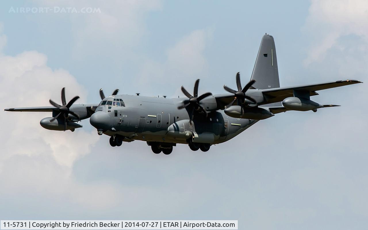 11-5731, 2013 Lockheed Martin MC-130J Commando II C/N 382-5731, on final RW26