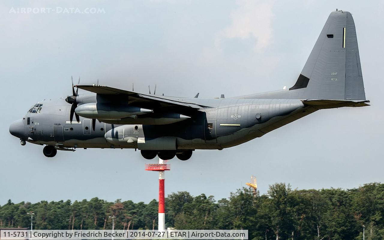 11-5731, 2013 Lockheed Martin MC-130J Commando II C/N 382-5731, on final RW26