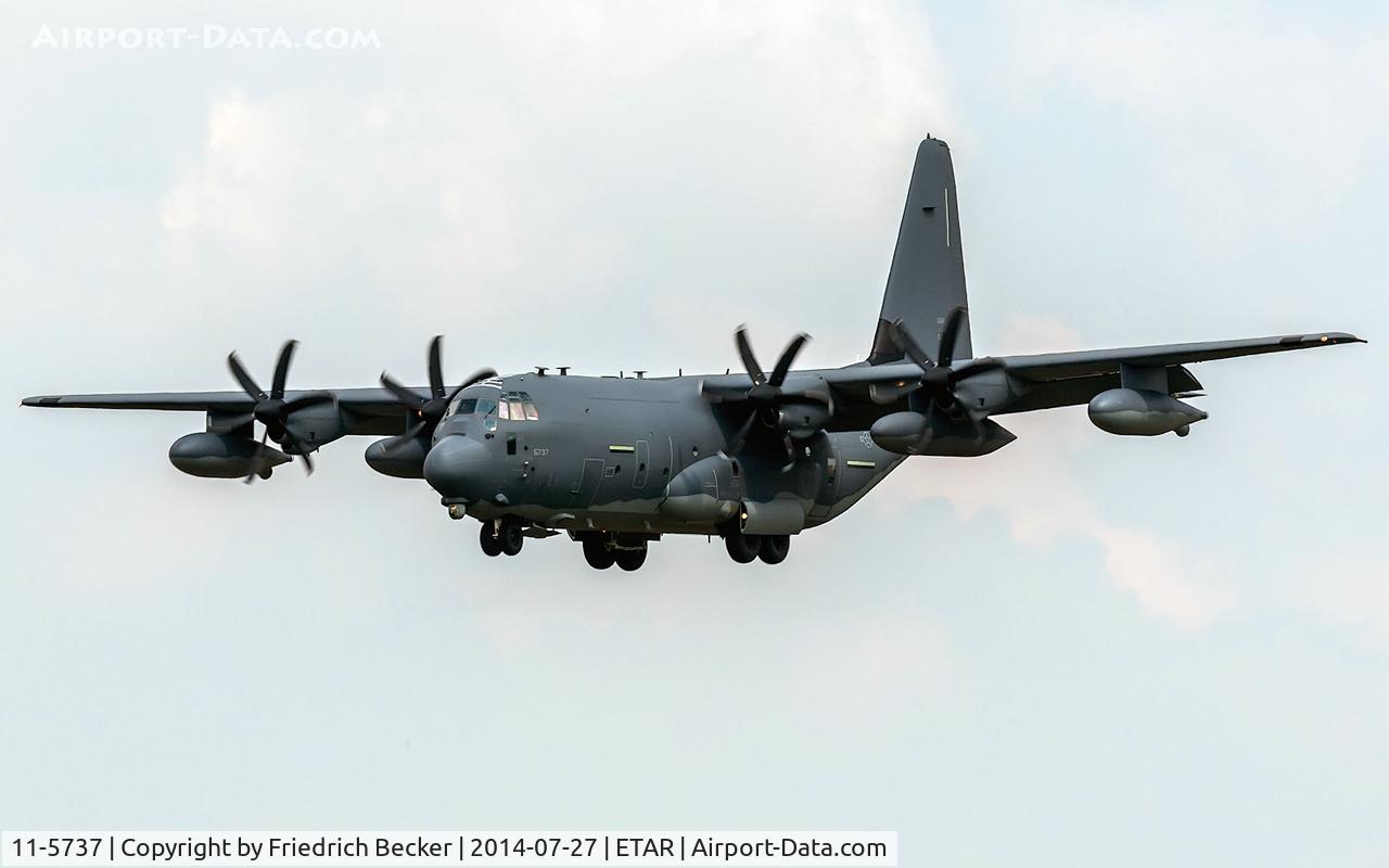 11-5737, 2011 Lockheed Martin MC-130J Commando II C/N 382-5737, on final RW26