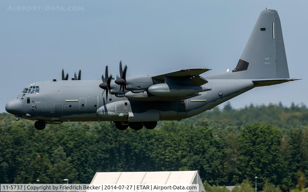 11-5737, 2011 Lockheed Martin MC-130J Commando II C/N 382-5737, on final RW26