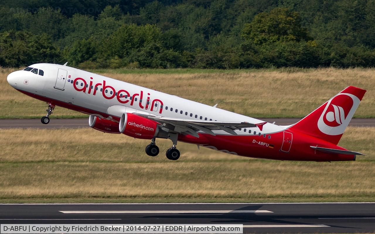 D-ABFU, 2011 Airbus A320-214 C/N 4743, departure to Tegel via RW27