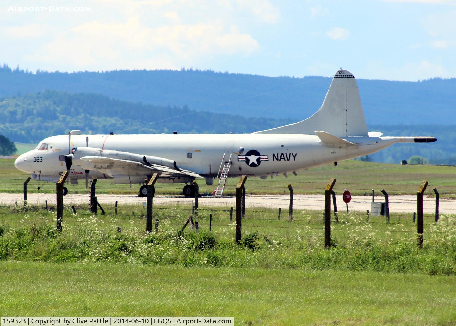 159323, 1974 Lockheed P-3C Orion C/N 285A-5613, On flightline at 15(R) Sqn ramp at Lossie