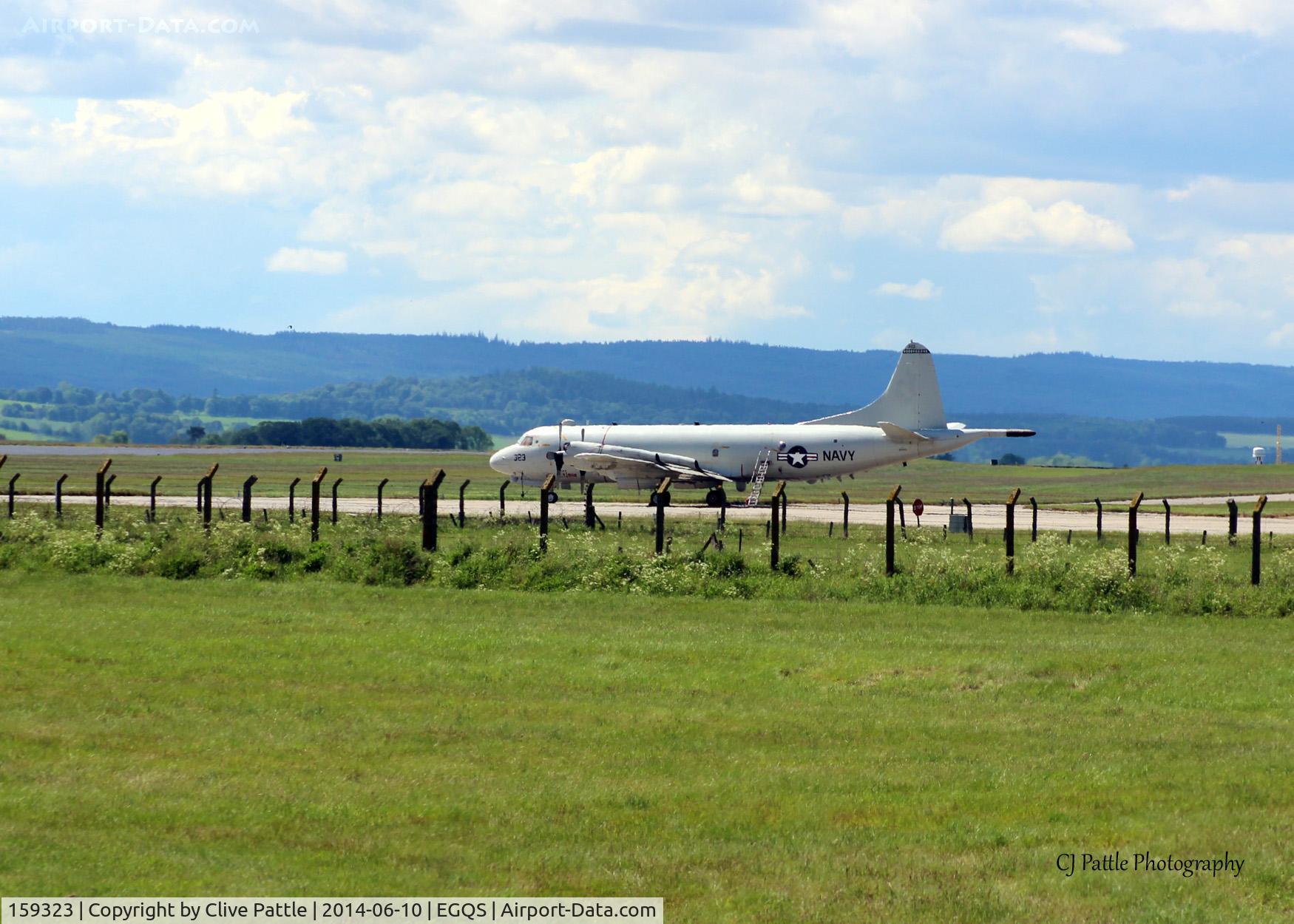 159323, 1974 Lockheed P-3C Orion C/N 285A-5613, Long distance shot at Lossie