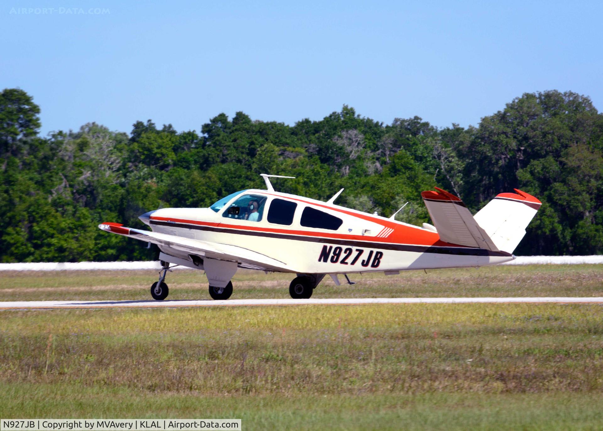 N927JB, 1980 Beech V35B Bonanza C/N D-10345, 2014 Sun n Fun