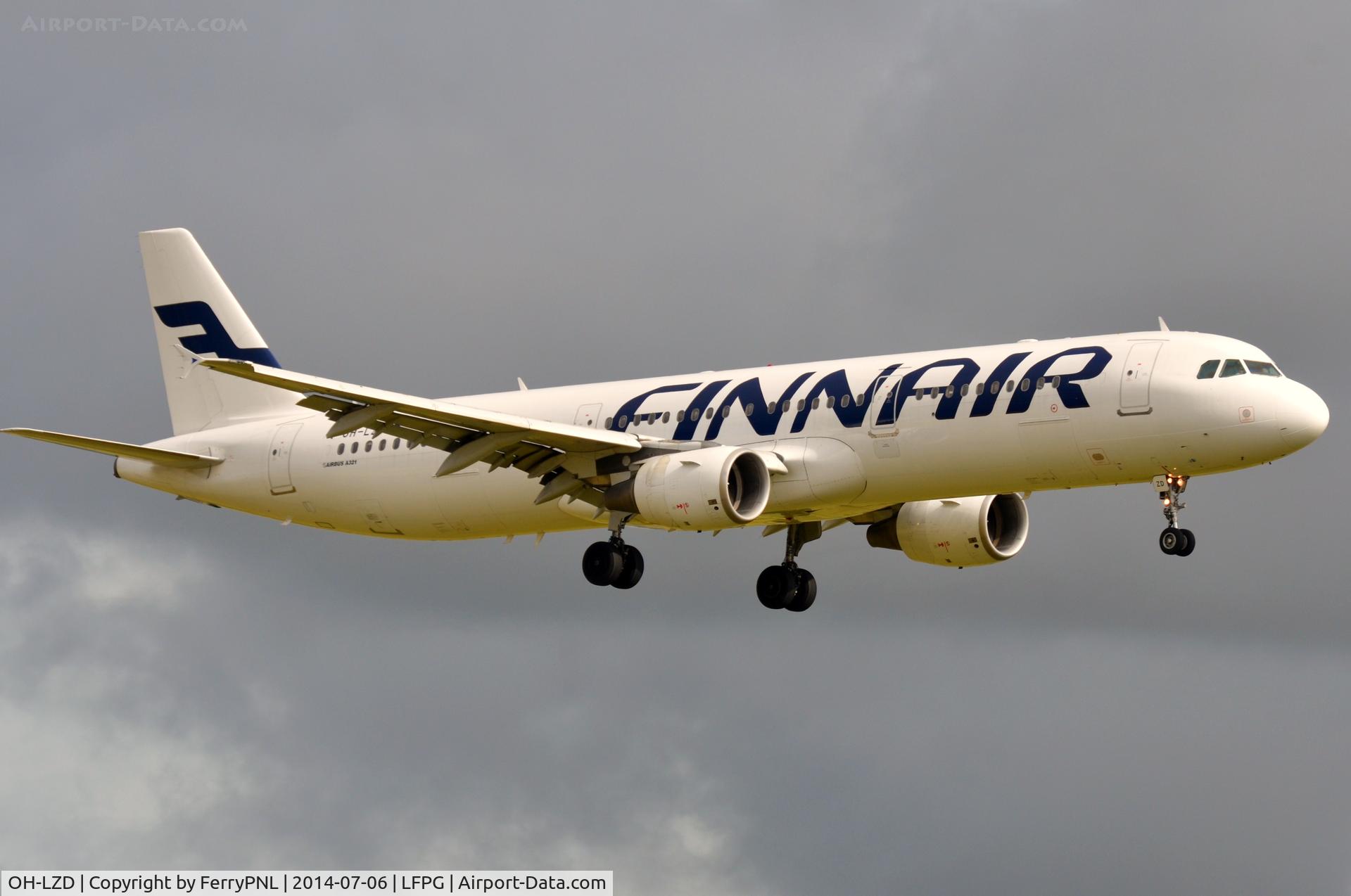 OH-LZD, 2000 Airbus A321-211 C/N 1241, Finnair A321
