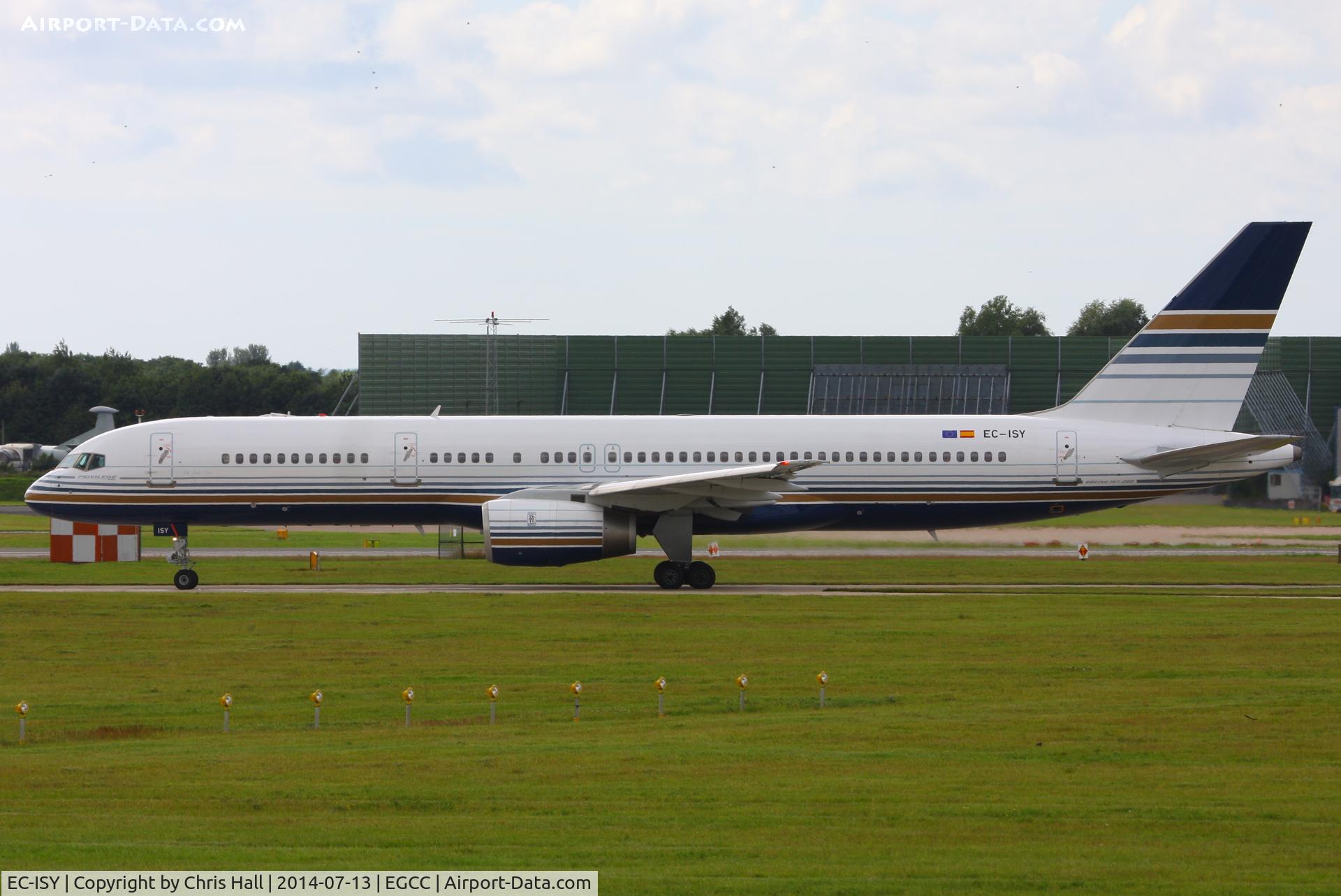 EC-ISY, 1993 Boeing 757-256 C/N 26241, Privilege Style