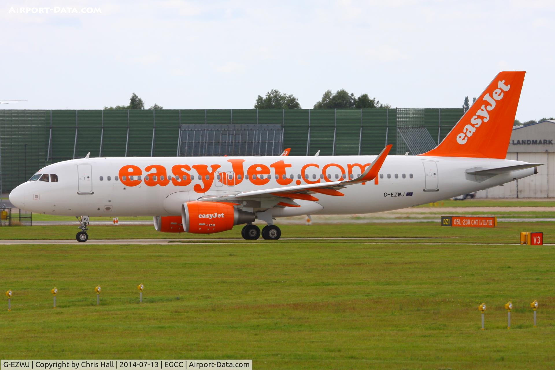 G-EZWJ, 2013 Airbus A320-214 C/N 5638, easyJet