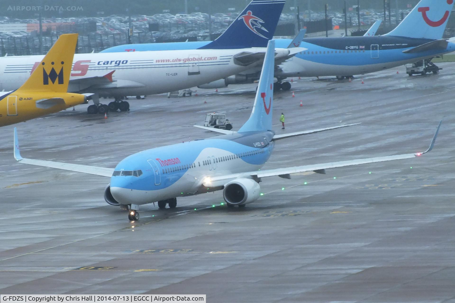 G-FDZS, 2009 Boeing 737-8K5 C/N 35147, Thomson