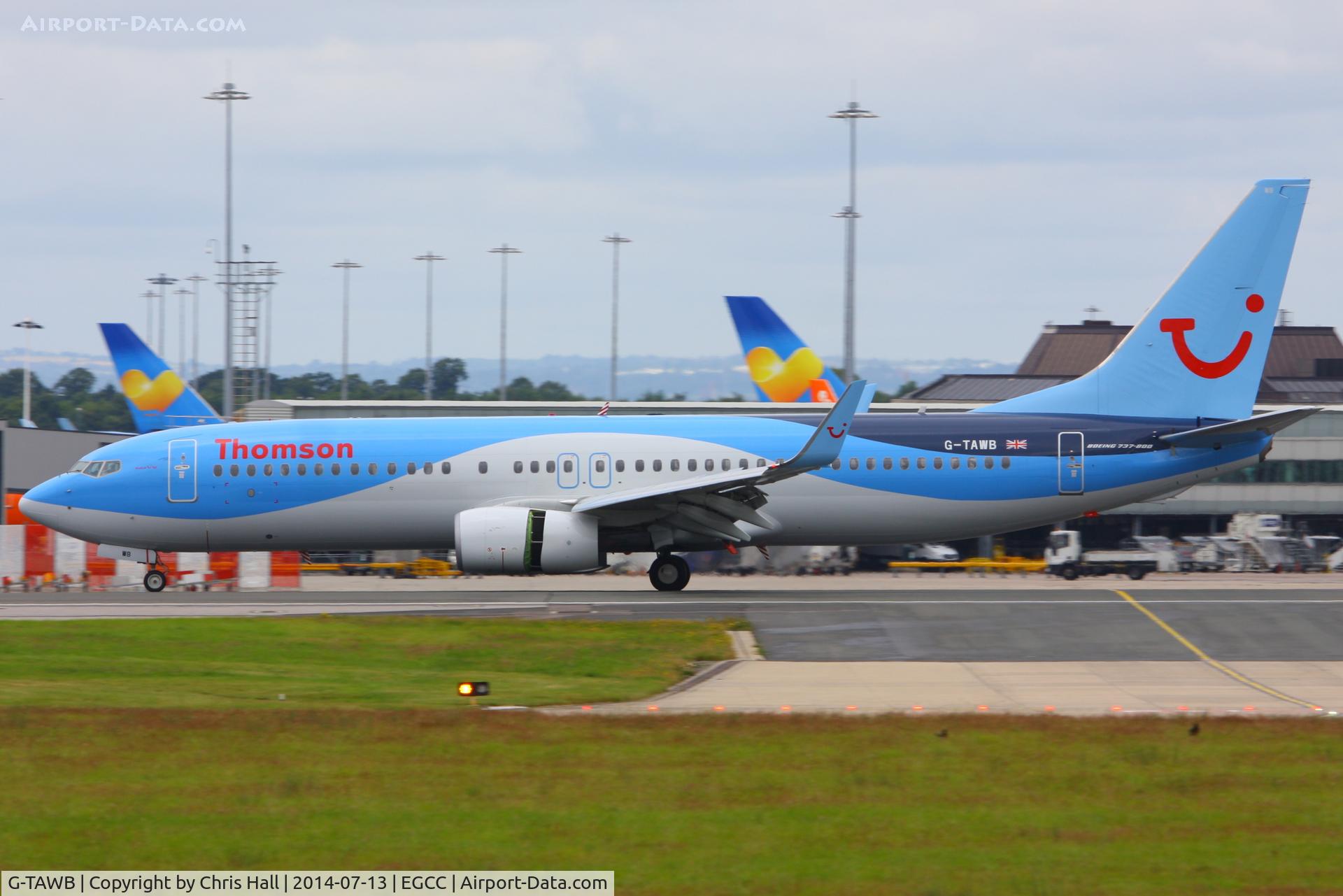 G-TAWB, 2012 Boeing 737-8K5 C/N 37242, Thomson