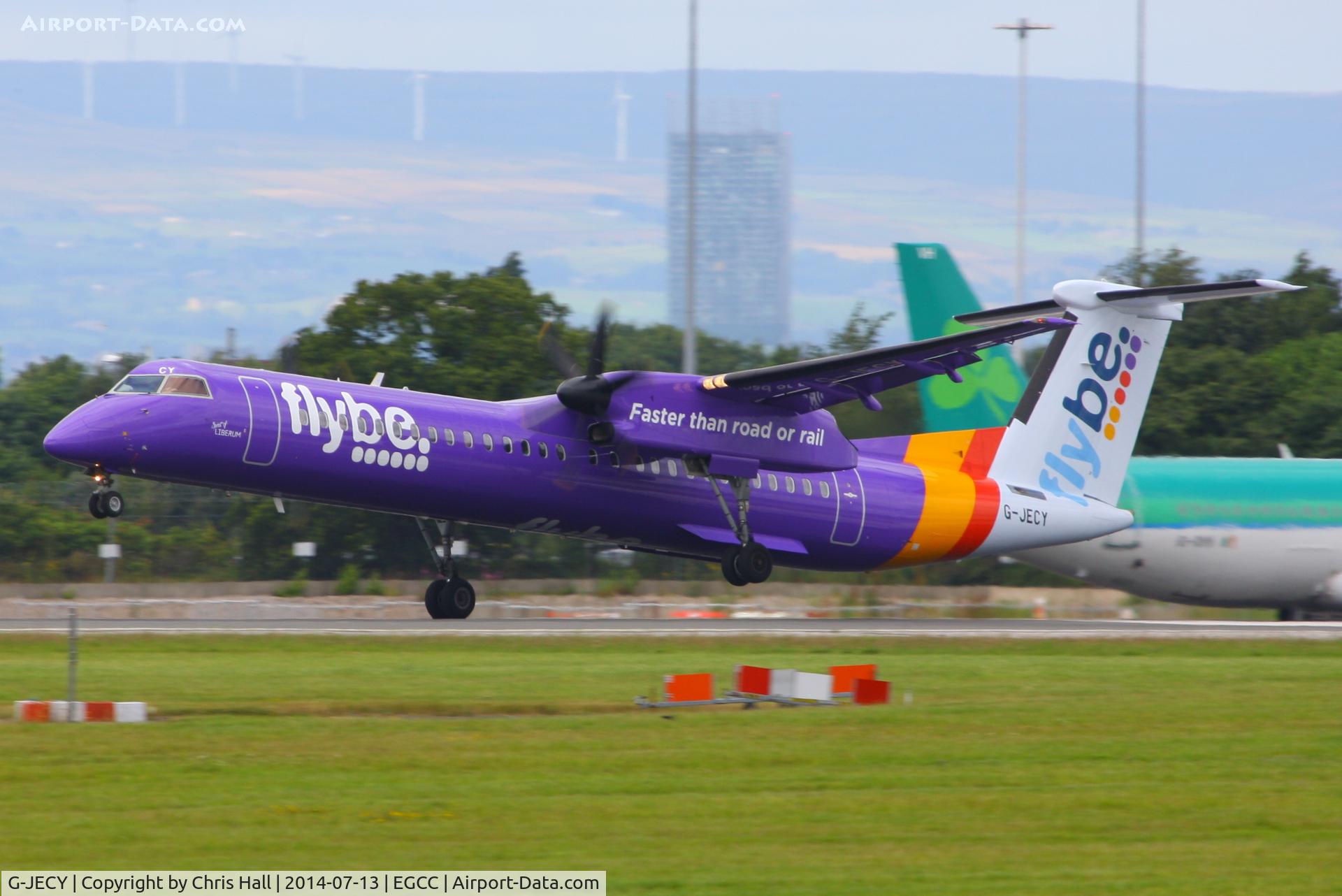 G-JECY, 2007 De Havilland Canada DHC-8-402Q Dash 8 C/N 4157, flybe