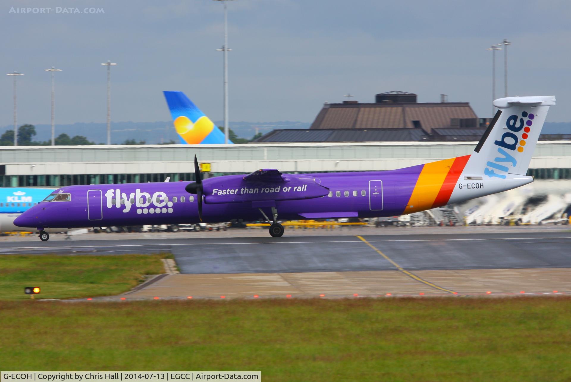 G-ECOH, 2008 De Havilland Canada DHC-8-402Q Dash 8 C/N 4221, flybe