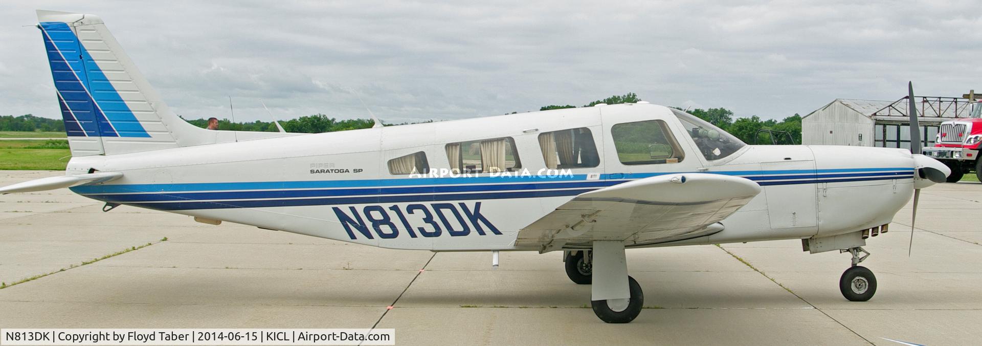 N813DK, 1980 Piper PA-32R-301 C/N 32R-8013103, At the ICL flight breakfast