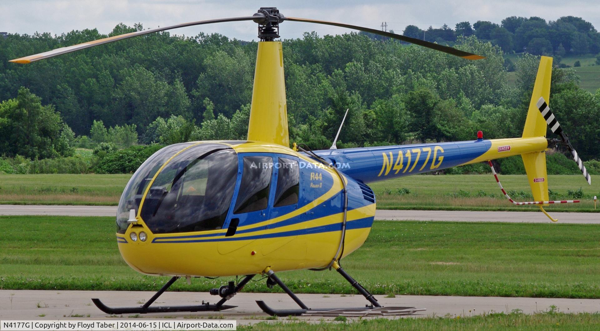 N4177G, 2008 Robinson R44 II C/N 12514, Attendee at the Clarinda flight breakfast