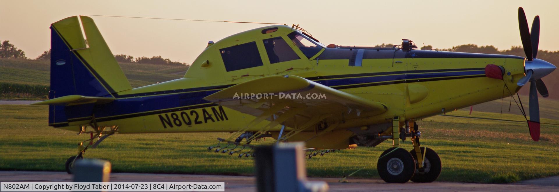 N802AM, 2014 Air Tractor Inc AT-802 C/N 802-0540, Crop dusting