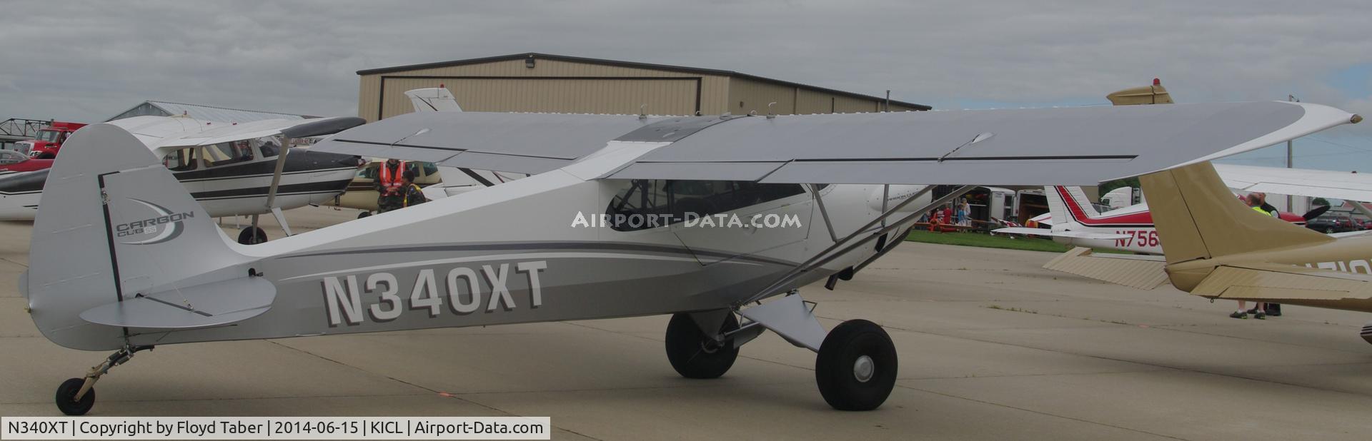 N340XT, Cub Crafters CC11-160 Carbon Cub SS C/N CC11-00156, At the Clarinda flight breakfast