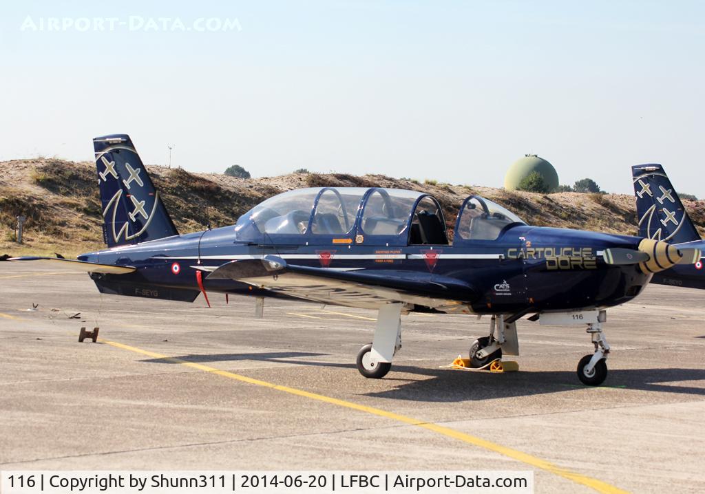 116, Socata TB-30 Epsilon C/N 116, Participant of the Cazaux AFB Spotterday 2014