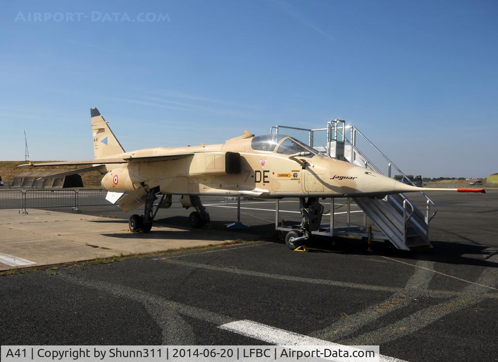 A41, Sepecat Jaguar A C/N A41, Participant of the Cazaux AFB Spotterday 2014