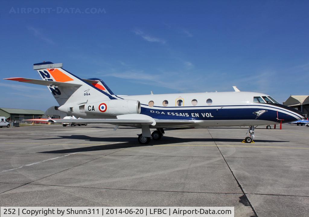 252, 1971 Dassault Falcon (Mystere) 20E C/N 252, Participant of the Cazaux AFB Spotterday 2014