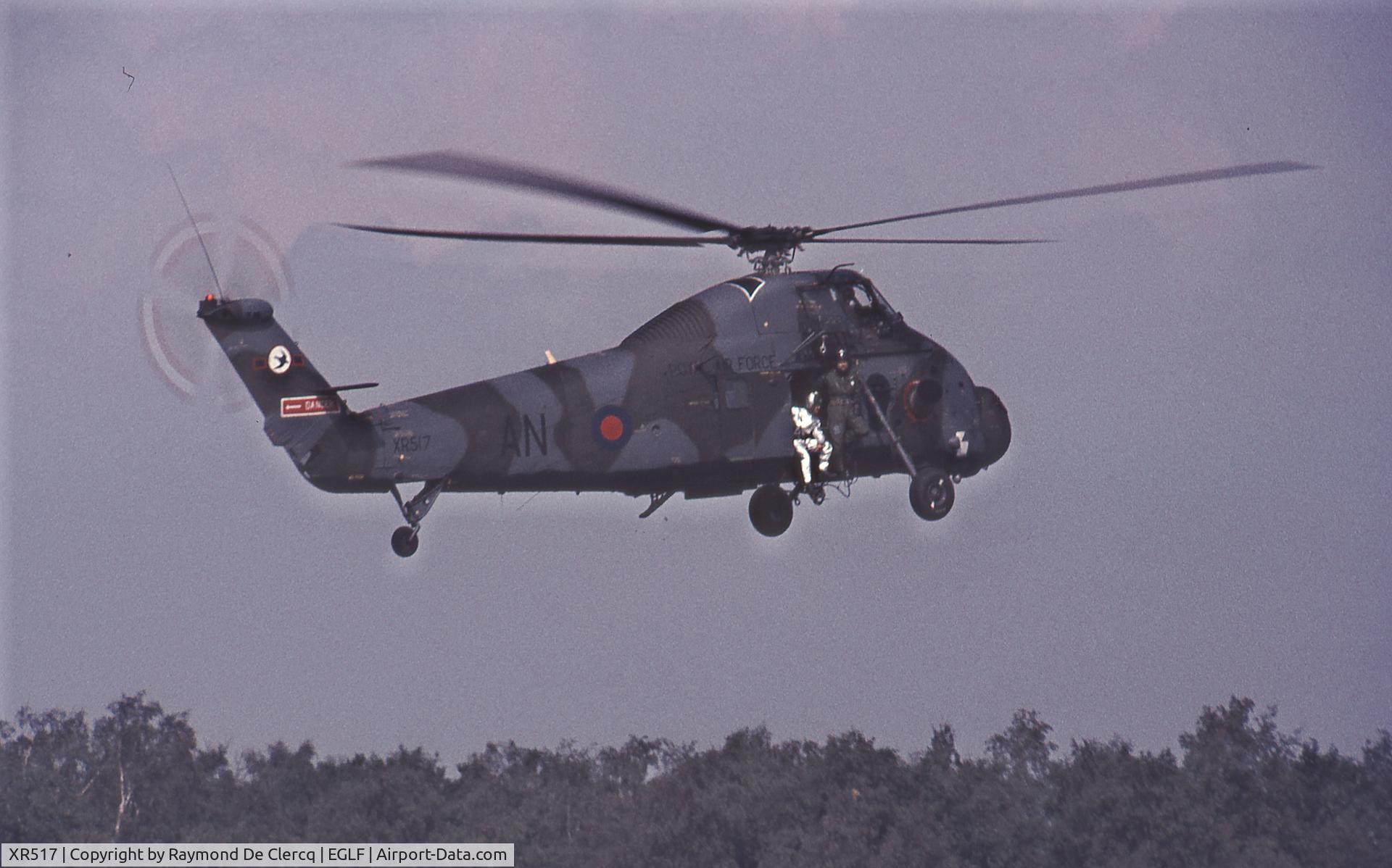 XR517, 1964 Westland Wessex HC.2 C/N WA139, Farnborough 1976