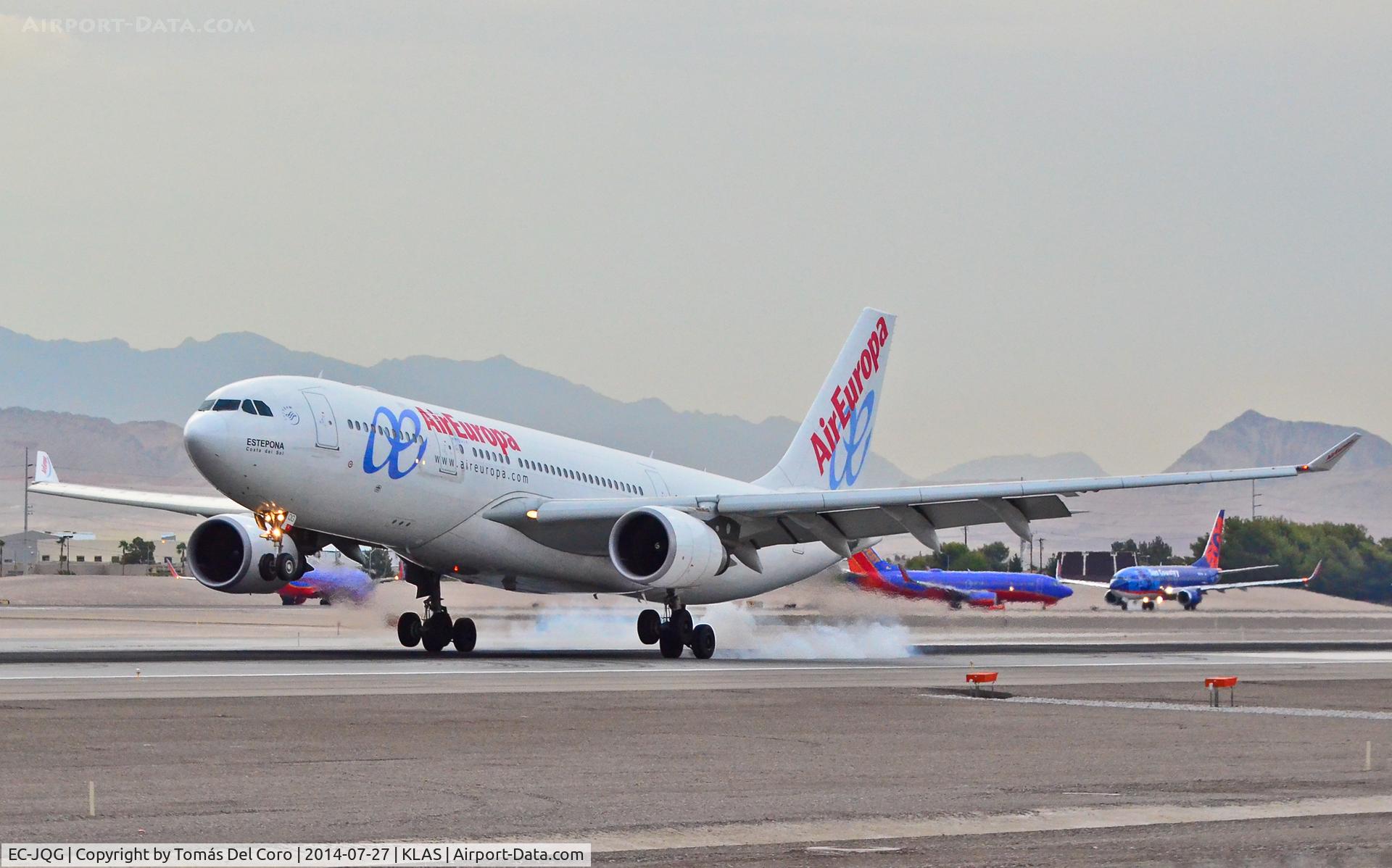 EC-JQG, 2006 Airbus A330-202 C/N 745, EC-JQG Air Europa 2006 Airbus A330-202 C/N 745 ESTEPONA Costa Del Sol

Las Vegas - McCarran International Airport (LAS / KLAS)
USA - Nevada July 27, 2014
Photo: Tomás Del Coro