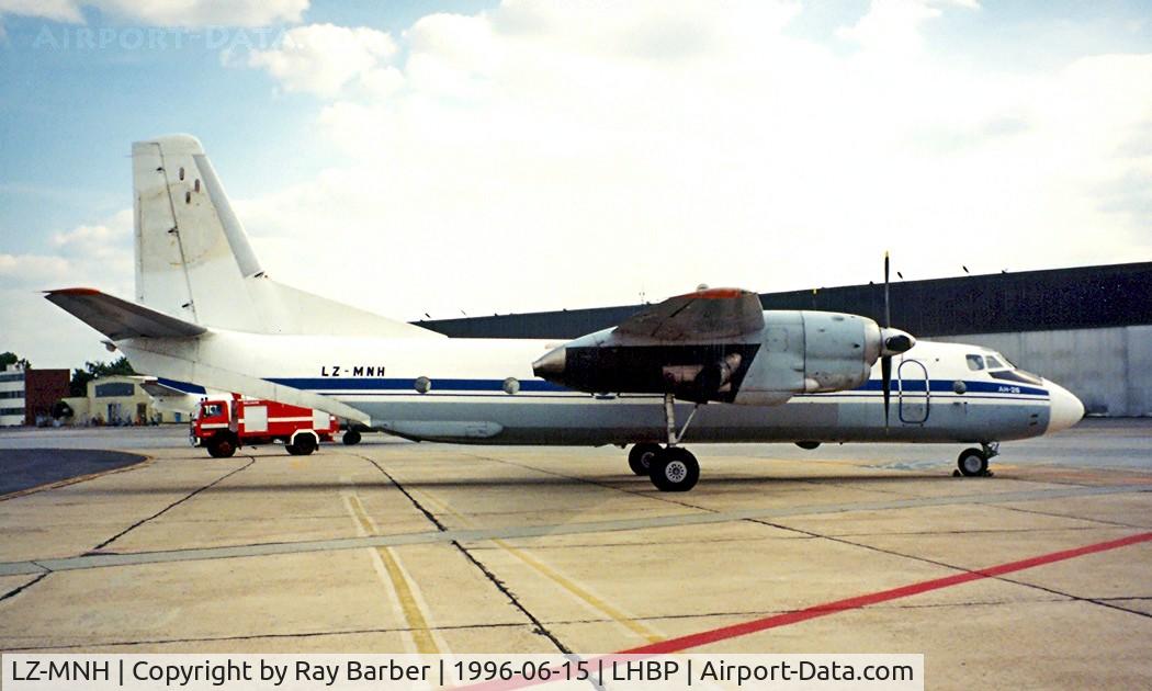LZ-MNH, Antonov An-26 C/N 87306407, Antonov An-26 [64-07] (Scorpion Air) Budapest-Ferihegy~HA 15/06/1996