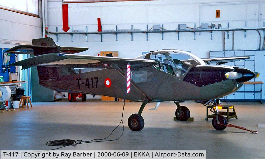 T-417, Saab T-17 Supporter C/N 15-217, Saab MFI-17 Supporter [15-217] (Danish Air Force) Karup~OY 09/06/2000