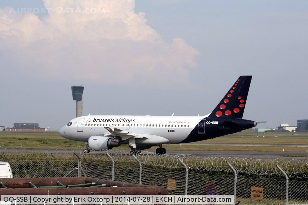 OO-SSB, 2005 Airbus A319-111 C/N 2400, OO-SSB arrived rw 04L