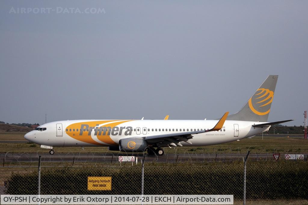 OY-PSH, 2005 Boeing 737-86N C/N 34247, OY-PSH arrived rw 04L