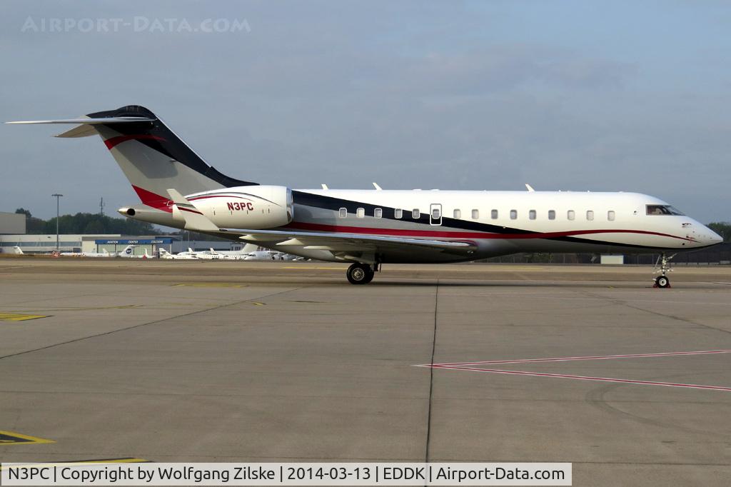 N3PC, 2000 Bombardier BD-700-1A10 Global Express C/N 9059, visitor