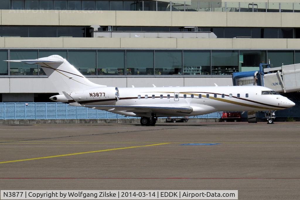 N3877, 2008 Bombardier BD-700-1A10 Global Express C/N 9304, visitor