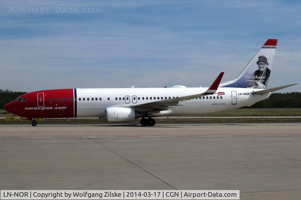 LN-NOR, 2011 Boeing 737-81D C/N 39412, visitor