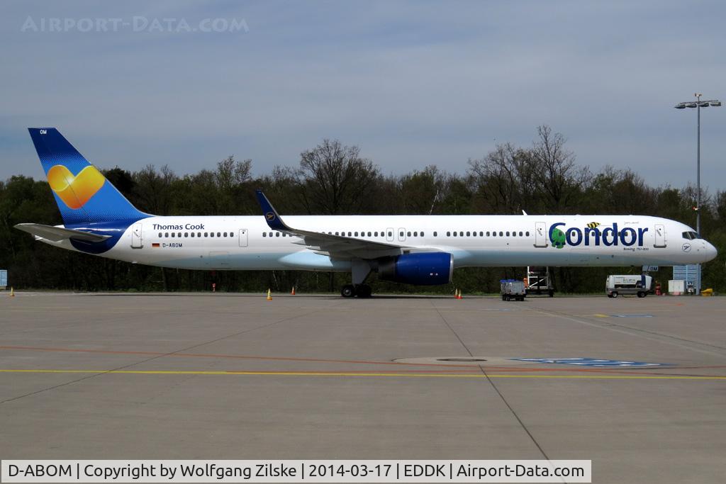 D-ABOM, 2000 Boeing 757-330 C/N 29022, visitor
