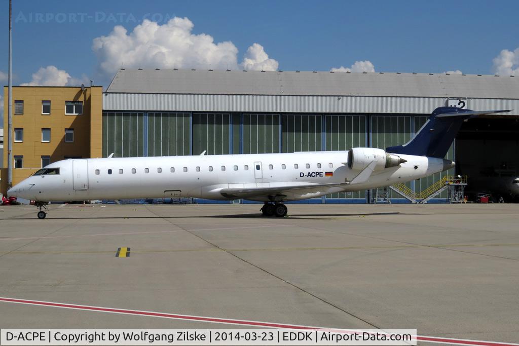 D-ACPE, 2001 Bombardier CRJ-701ER (CL-600-2C10) Regional Jet C/N 10027, visitor
