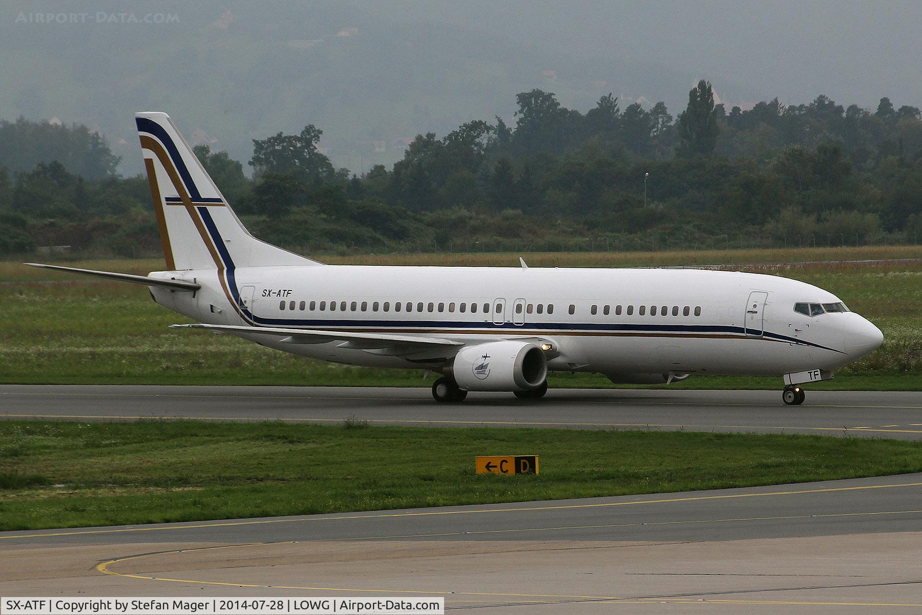 SX-ATF, 1992 Boeing 737-406 C/N 25423, Gain Jet B737-400 @ GRZ